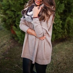 Loft Lightweight  Tunic Swing Sweater small